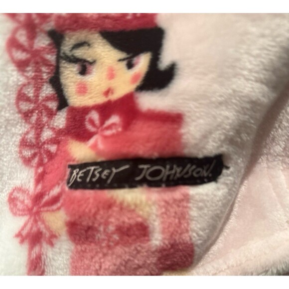 Betsy Johnson pink nutcracker blanket - Picture 4 of 4